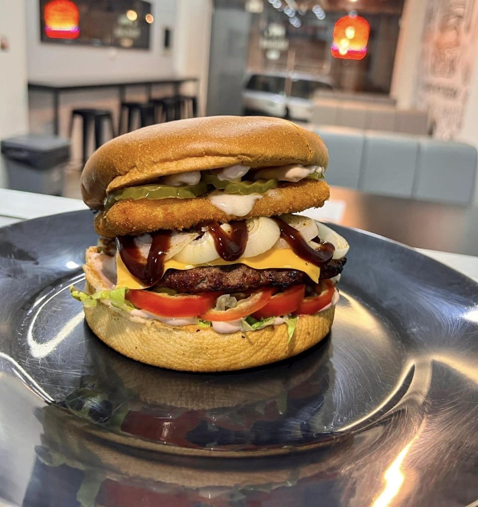 Beef Mozzarella Burger